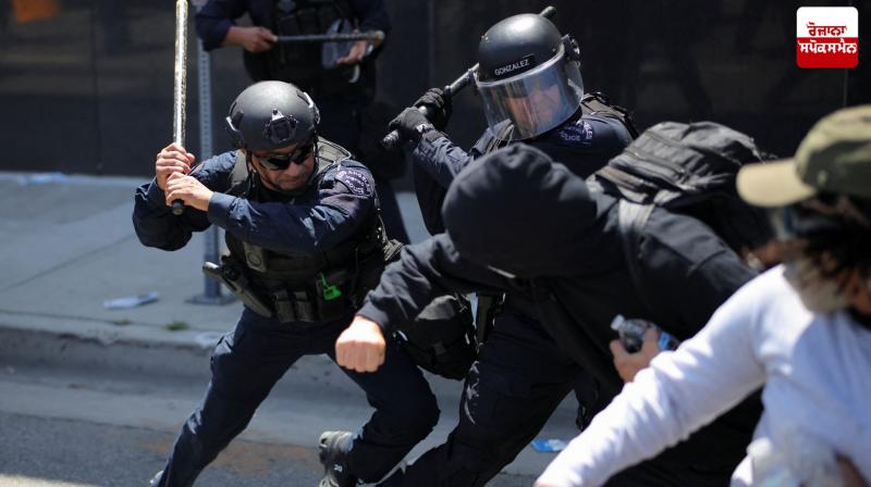 Trump sends 700 Marine Commandos, 2000 more National Guard Latest News in Punjabi Trump sends 700 Marine Commandos, 2000 more National Guard Latest News in Punjabi