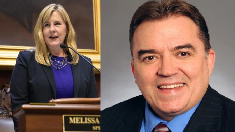 Murder of a member of parliament and her husband in the US state of Minnesota Murder of a member of parliament and her husband in the US state of Minnesota