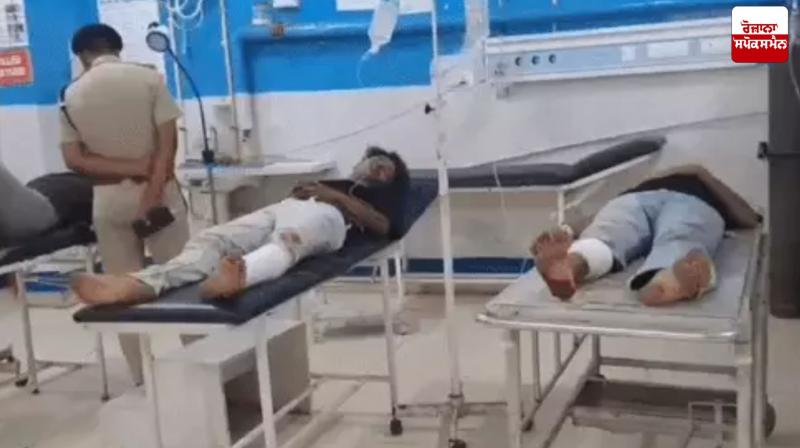 Police Encounter in Jind. Police Encounter in Jind.