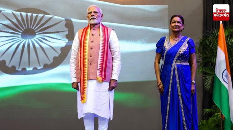 Modi Visits Trinidad and Tobago, Sixth Generation People of Indian Origin in Trinidad and Tobago will get OCI Card Modi Visits Trinidad and Tobago, Sixth Generation People of Indian Origin in Trinidad and Tobago will get OCI Card