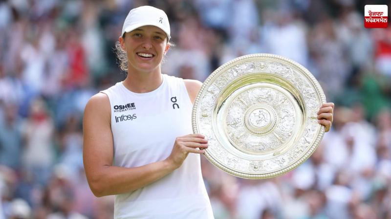 Swiatek Beats Anisimova to win Wimbledon Title Latest News in Punjabi Swiatek Beats Anisimova to win Wimbledon Title Latest News in Punjabi