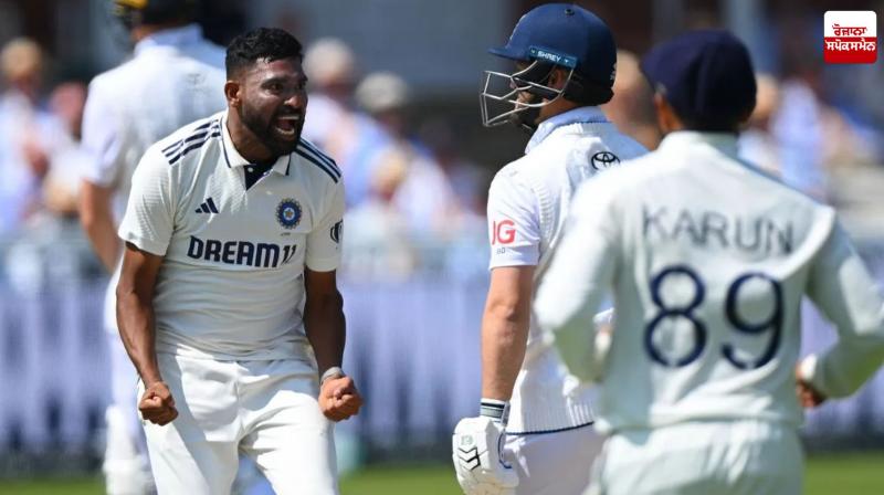 Mohammed Siraj was Warned and Fined after Dismissing Duckett Latest News in Punjabi Mohammed Siraj was Warned and Fined after Dismissing Duckett Latest News in Punjabi