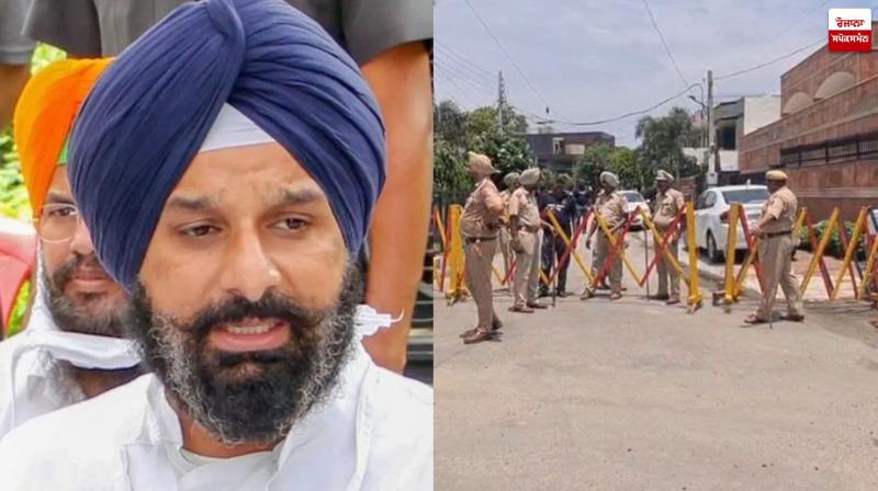 Vigilance Raid Majithia's Amritsar Residence Again Vigilance Raid Majithia's Amritsar Residence Again