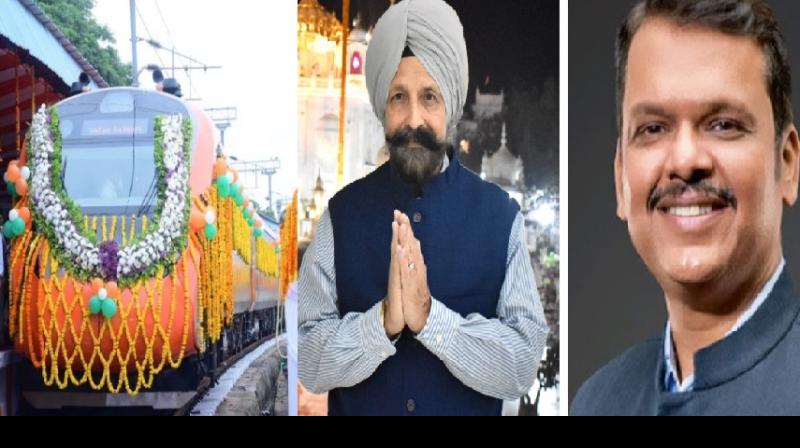 Vande Bharat Express service starts from Sri Hazur Sahib Nanded railway station Vande Bharat Express service starts from Sri Hazur Sahib Nanded railway station