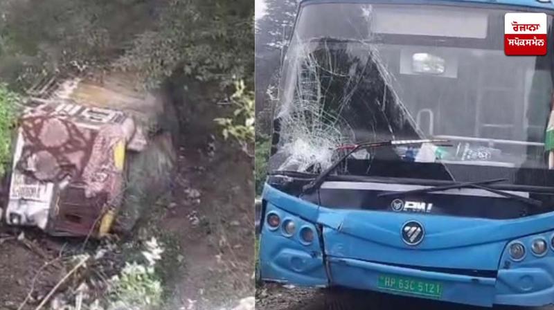 Two Road Accidents Near Shoghi in Shimla in The Early Hours of the Morning Latest News in Punjabi Two Road Accidents Near Shoghi in Shimla in The Early Hours of the Morning Latest News in Punjabi