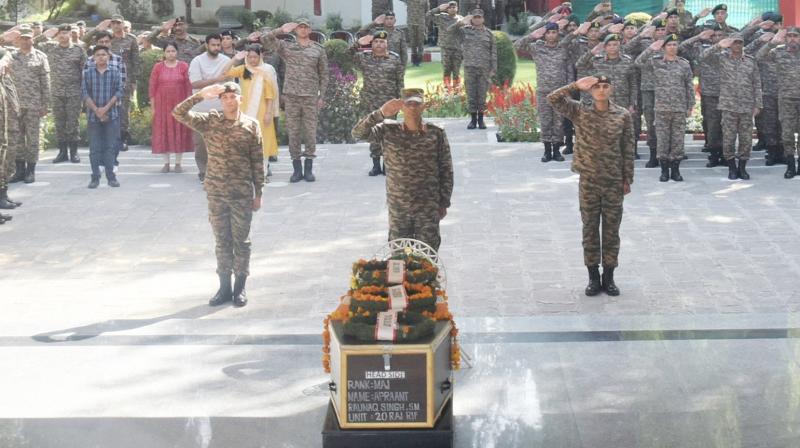 Army officer killed while on duty in Baramulla, Jammu and Kashmir Army officer killed while on duty in Baramulla, Jammu and Kashmir