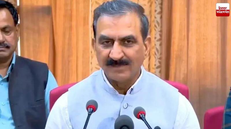 Himachal Pradesh CM Sukhu's Health Suddenly Deteriorates Latest News in Punjabi 
