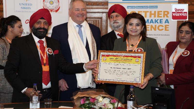 Khalsa Diwan Afghanistan honours Narpinder Mann with ‘Lifetime Achievement Award'