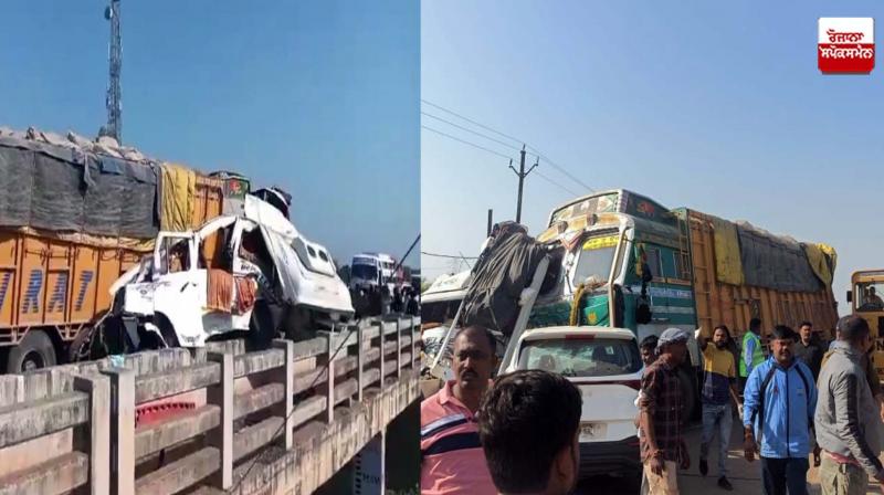 9 people returning from Mahakumbh die in two road accidents in Madhya Pradesh 9 people returning from Mahakumbh die in two road accidents in Madhya Pradesh