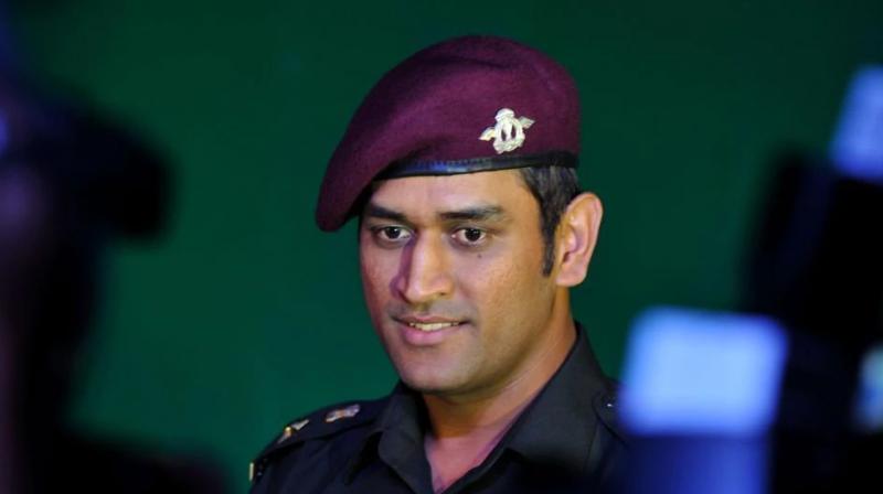 Jammu kashmir security advisory ms dhoni trends as finisher of terror