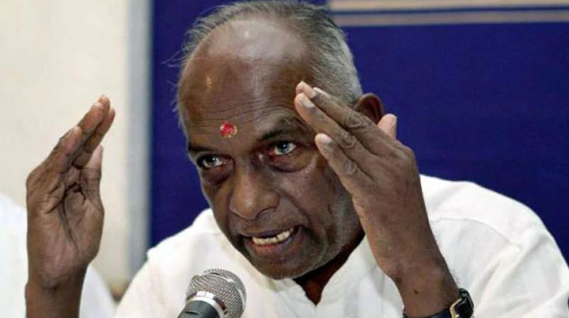 KN govindacharya moves sc seeks live streaming of ayodhya land dispute case KN govindacharya moves sc seeks live streaming of ayodhya land dispute case