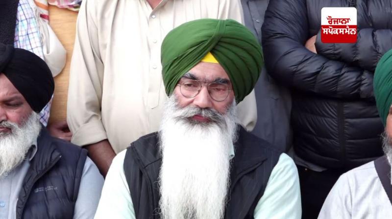 Khanauri Border today Farmers Press Conference Khanauri Border today Farmers Press Conference