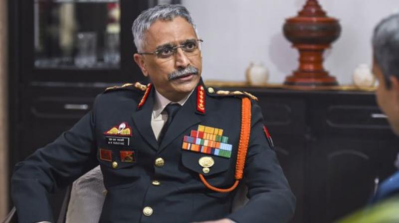 Army Chief Naravane arrives in Ladakh on two-day visit Army Chief Naravane arrives in Ladakh on two-day visit