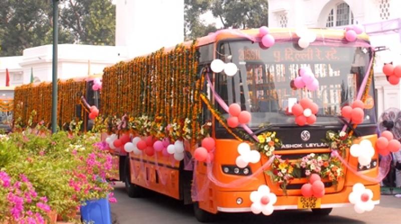 New color cluster buses will run in delhi New color cluster buses will run in delhi