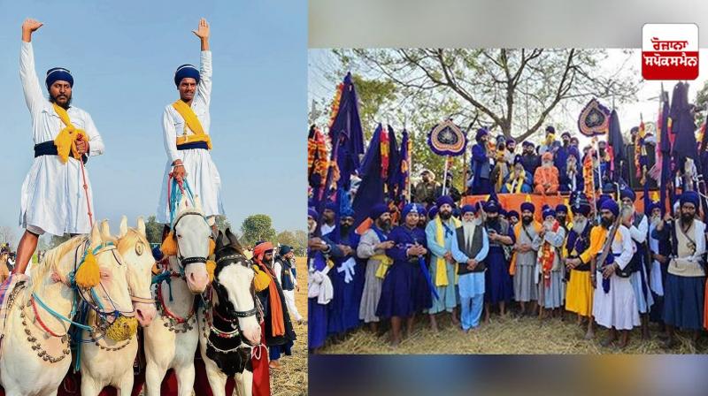 Mahalla built by all Nihang Singh organizations Mahalla built by all Nihang Singh organizations