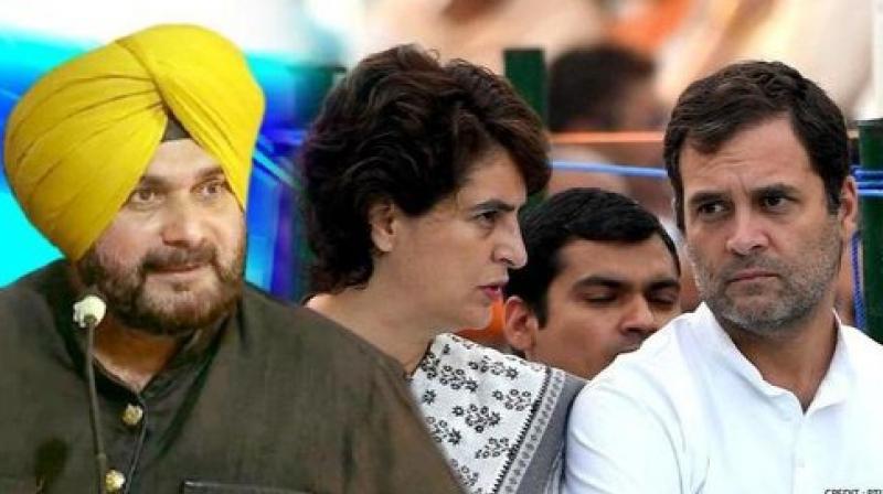  Navjot Singh Sidhu to meet Rahul Gandhi, Priyanka Gandhi Vadra today