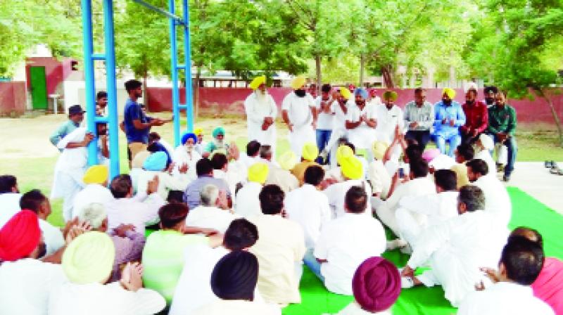 Aam Aadmi Party Workers During Meeting