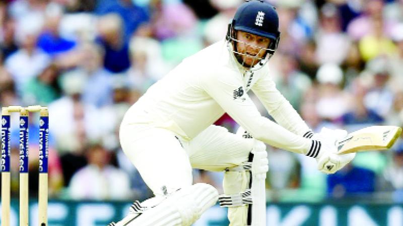 During the match Jonny Bairstow During the match Jonny Bairstow