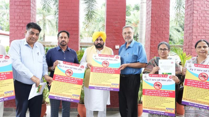 CM launches massive awareness drive ‘Har Shukarvar Dengue te Vaar' for control of dengue in state