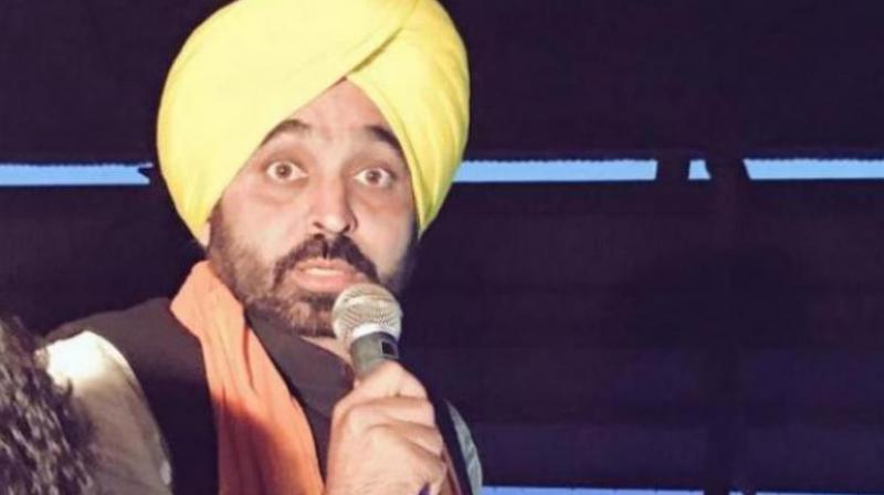 Bhagwant Mann and Kultar Sandhwan Bhagwant Mann and Kultar Sandhwan