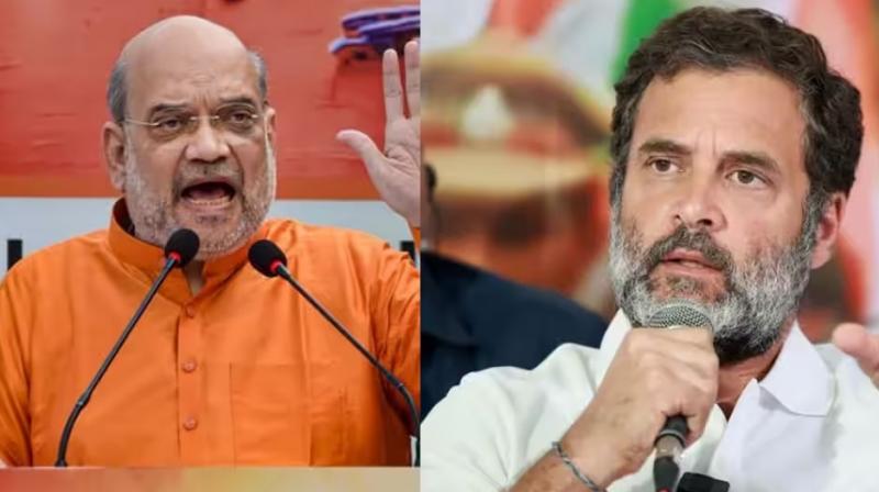 Amit Shah, Rahul Gandhi Amit Shah, Rahul Gandhi