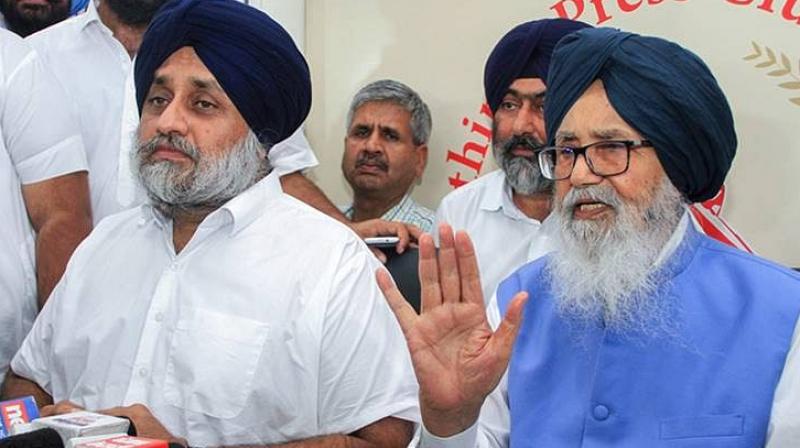 Sukhbir Badal And Parkash Badal Sukhbir Badal And Parkash Badal