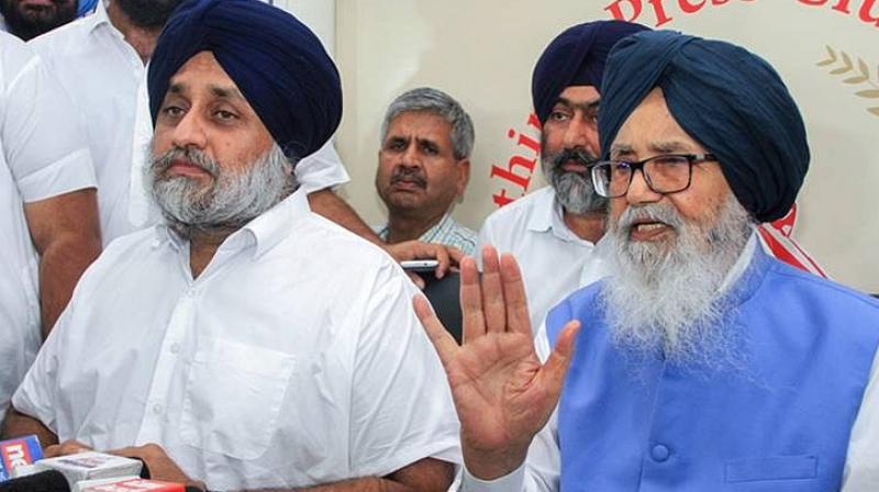 Sukhbir Badal And Parkash Badal 