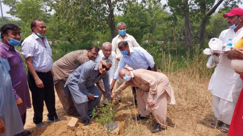Foundation Stone For Islamabad's First Hindu Temple Laid. Foundation Stone For Islamabad's First Hindu Temple Laid.
