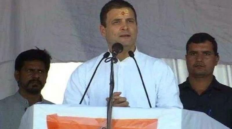 Rahul at Public rally in Ujjain