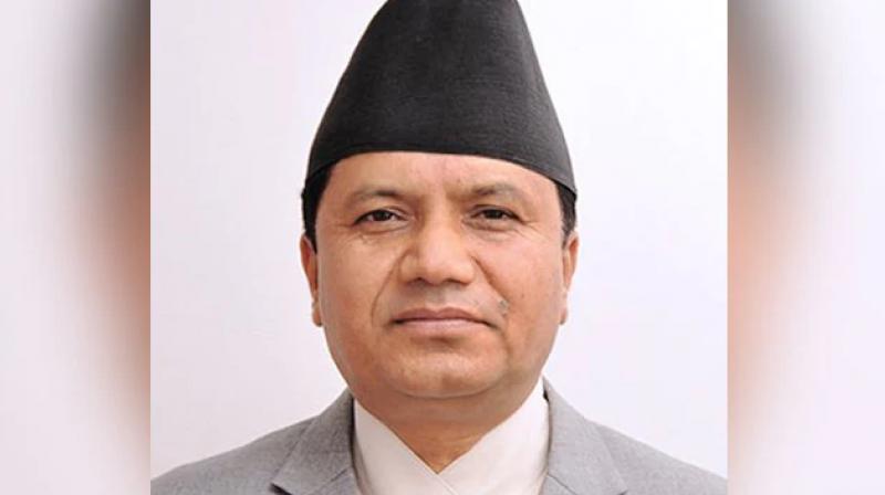 Nepal's tourism and civil aviation minister Rabindra Adhikari 