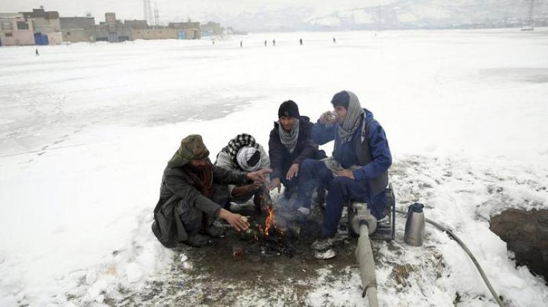 Heavy snowfall in Afghanistan