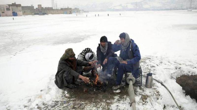 Heavy snowfall in Afghanistan Heavy snowfall in Afghanistan