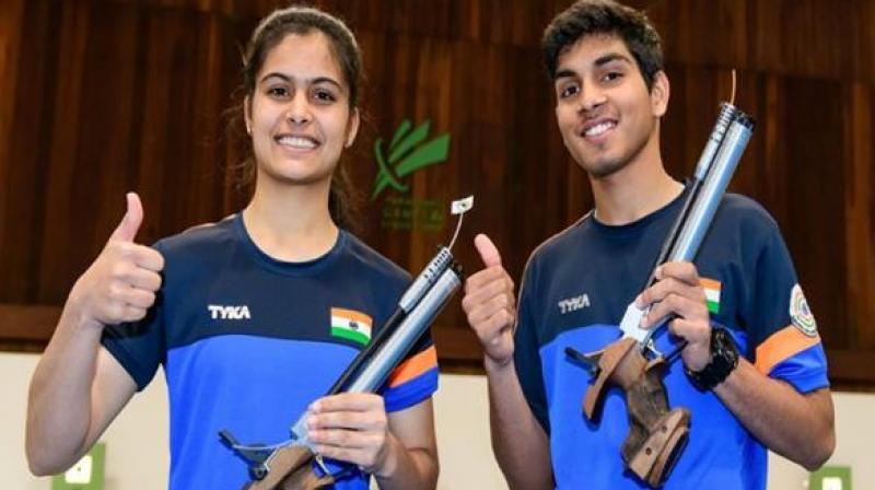 Bhakar-Anmol Won Gold Medal in Air Pistol Mixed