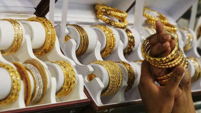 Gold price down by rs 80 and silver price rs 335 low Gold price down by rs 80 and silver price rs 335 low