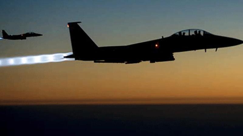 28 terrorists died in afghanistan air strike