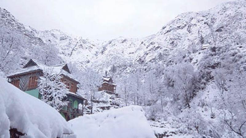 Snowfall In Kashmir Snowfall In Kashmir