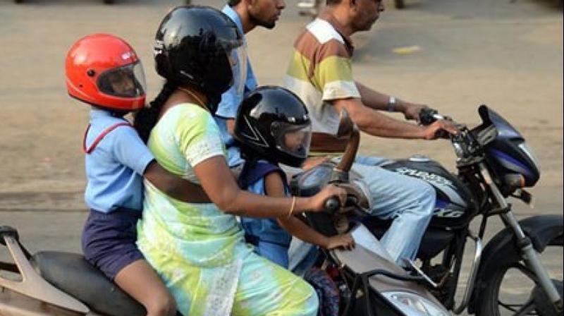 Helmet mandatory Helmet mandatory