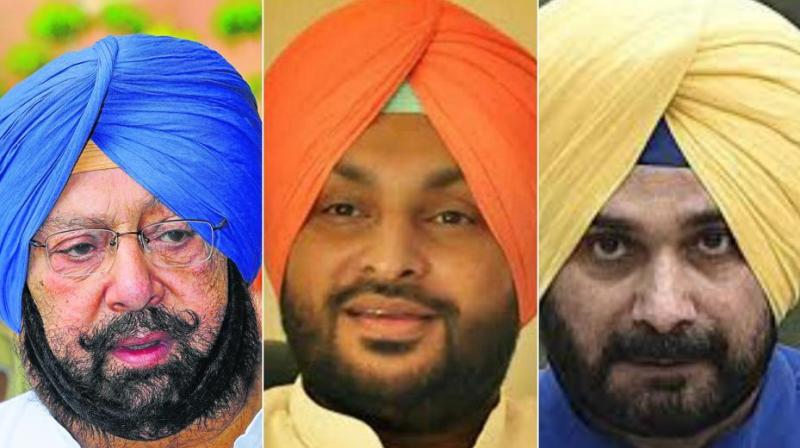 Navjot Singh Sidhu, Captain, Ravneet Bittu Navjot Singh Sidhu, Captain, Ravneet Bittu