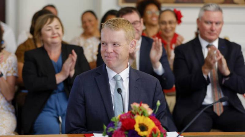 New Zealand's Chris Hipkins officially sworn in as prime minister