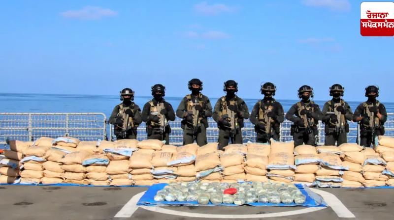 Indian Navy seizes 2500 kg of narcotics Indian Navy seizes 2500 kg of narcotics