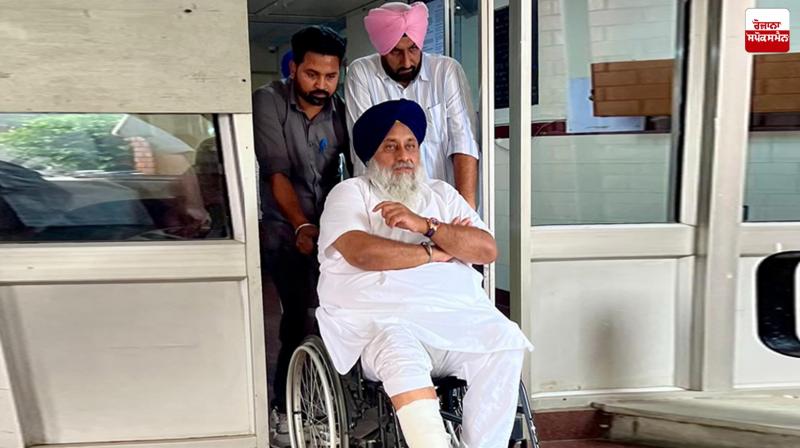 Sukhbir badal Injured Sukhbir badal Injured