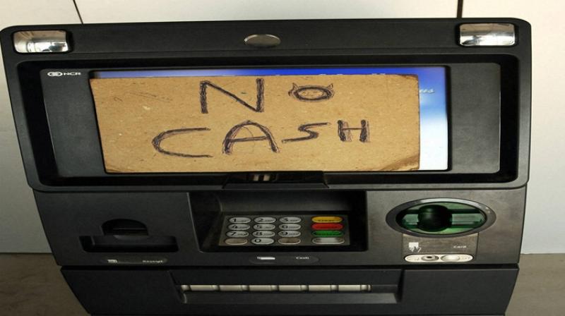 No cash in ATM