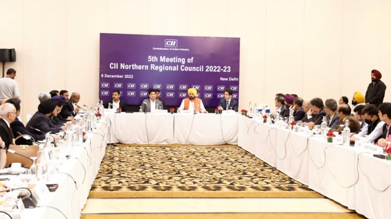 CM Attend fifth meeting of CII Northern Regional Council