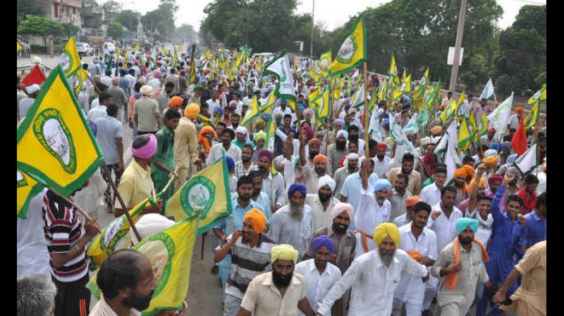 farmer protest