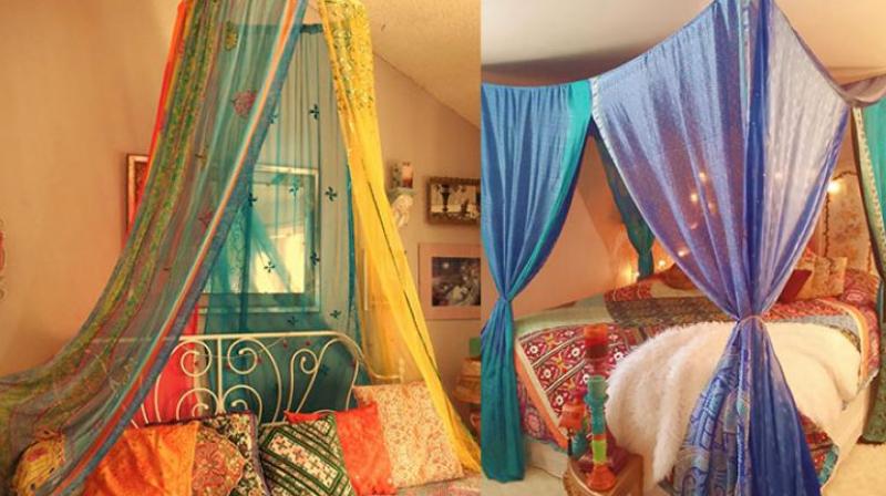 Reuse old sarees in this way Reuse old sarees in this way