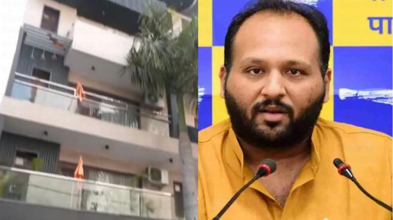 ED Raids AAP Leader Deepak Singla's House ED Raids AAP Leader Deepak Singla's House