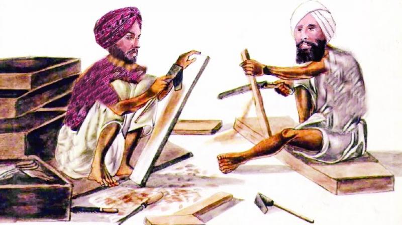   Warriors, hardworking and skilled in their work Ramgarhia Sardar