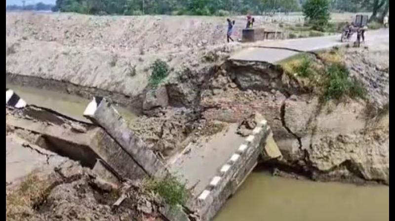Bihar bridge collapses Bihar bridge collapses