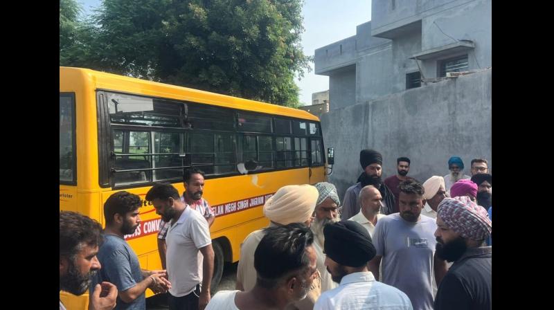 Jagraon School bus Accident Jagraon School bus Accident