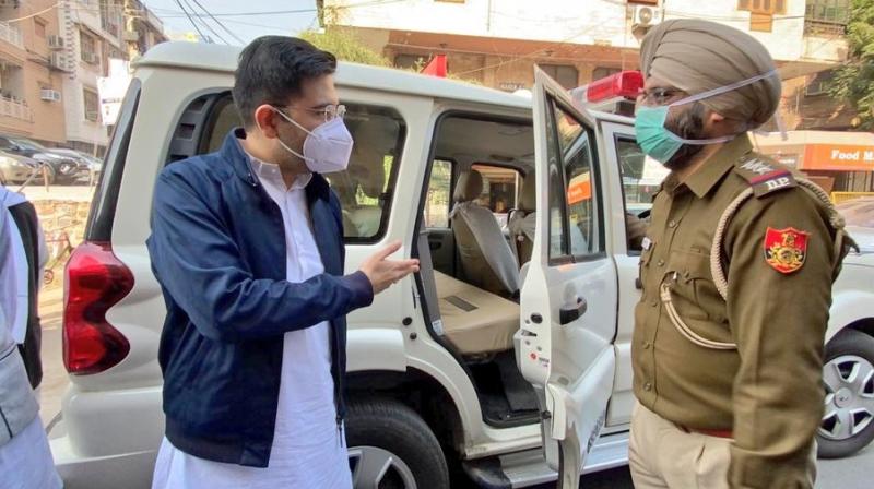AAP MLA Raghav Chadha AAP MLA Raghav Chadha